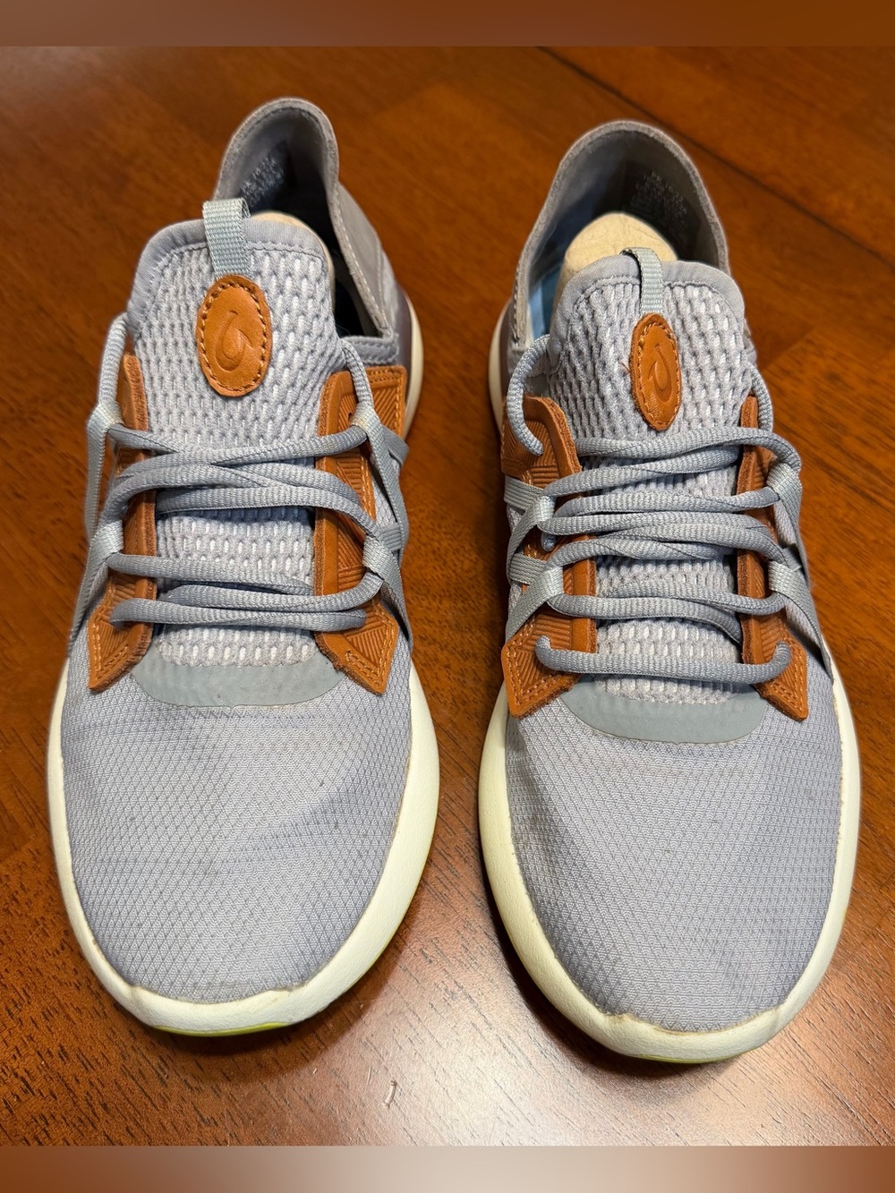 OluKai Kapalua Shoes Mens Size 8 Gray Spikeless Golf Sneakers 10508-2526